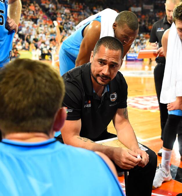 ON THE WAR PATH: Breakers coach Paul Henare. Picture: Getty Images