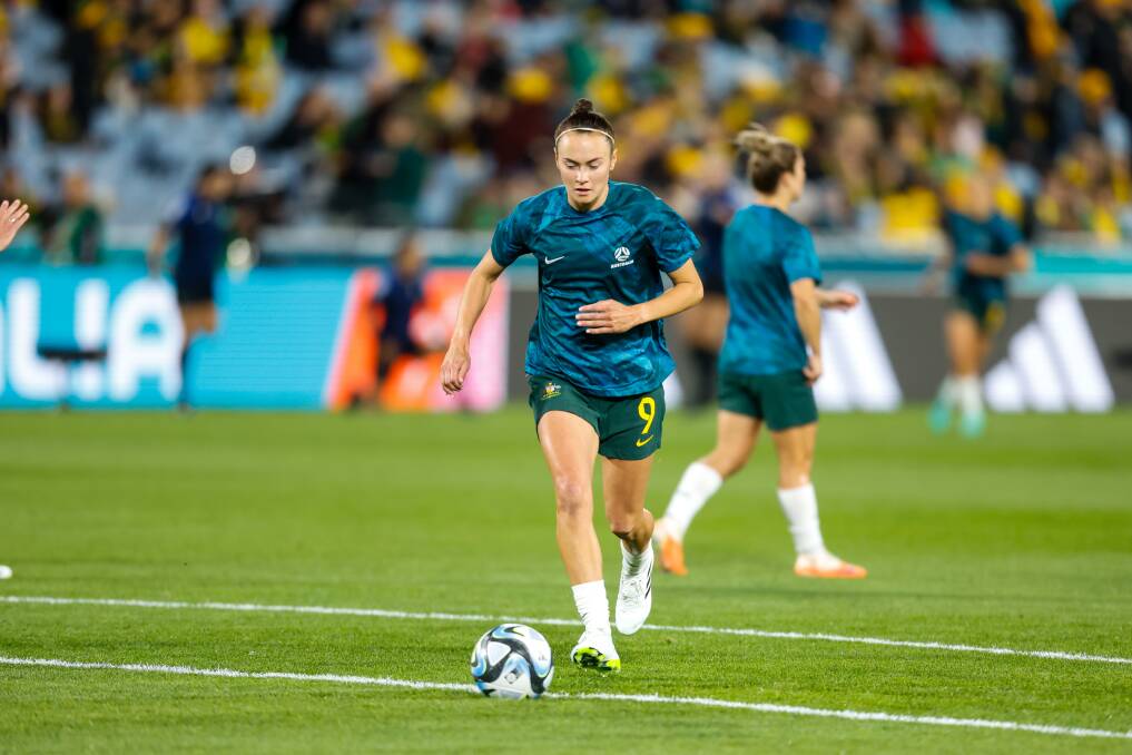 Wollongong fans can watch Shellharbour's own Caitlin Foord in action for the Matildas in Globe Lane on Monday night. Picture by Anna Warr