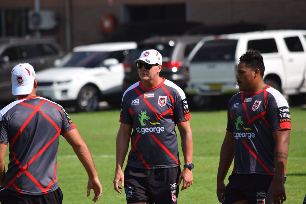 OPPORTUNITY KNOCKS: Dragons coach Paul McGregor believes he has all the pieces in place for a legitimate title charge in 2019. Picture: Dragons Media