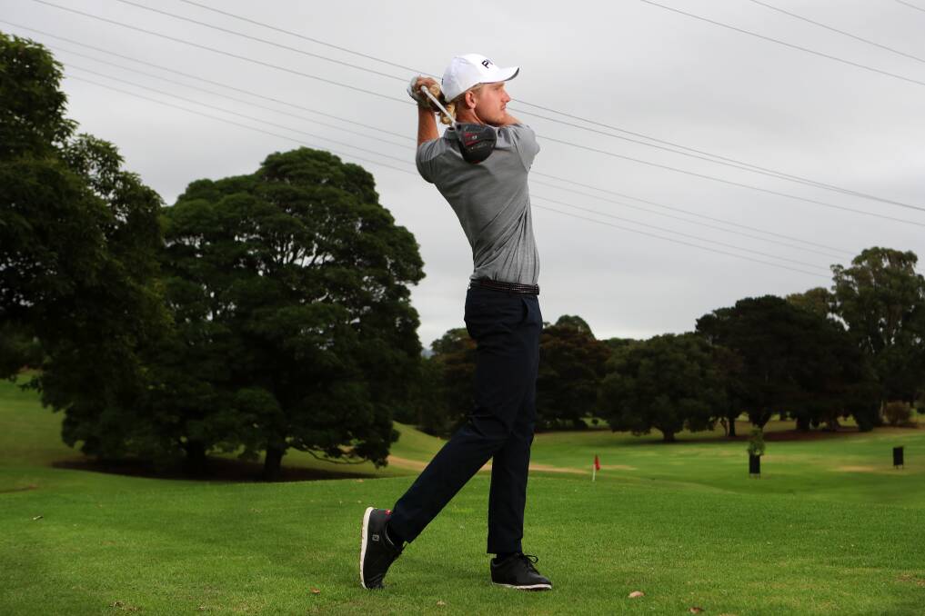 HOME-GROWN: Wollongong golf star Travis Smyth. Picture: Sylvia Liber