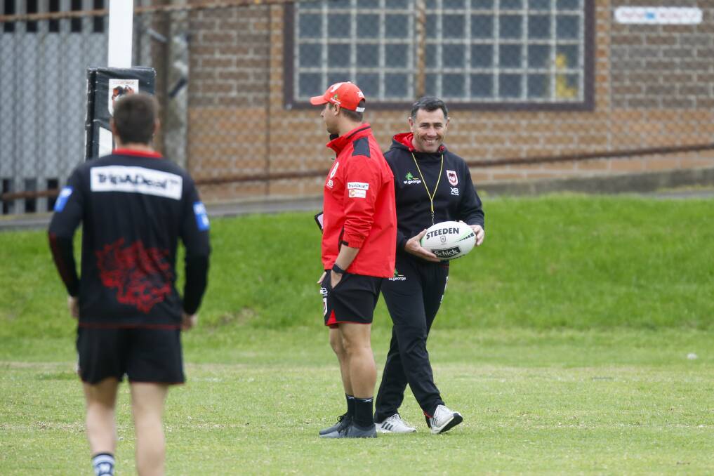 Shane Flanagan's experience can see him "hit the ground running" after being appointed Dragons coach from 2024. Picture by Anna Warr