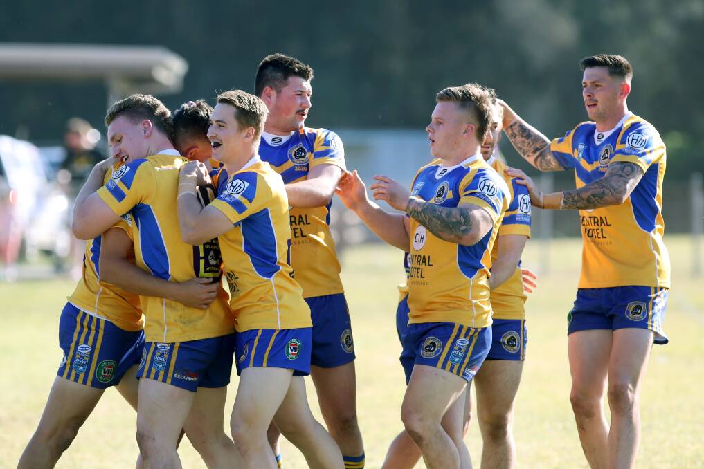 BREAKTHROUGH: Warilla are firming for a finals berth after a crucial win over Jamberoo on Sunday. Picture: Sylvia Liber