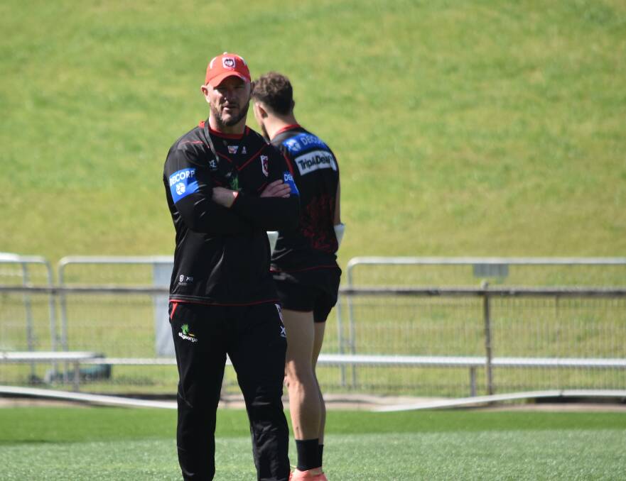 CONTENDER: Interim Dragons coach Dean Young. Picture: Dragons Media