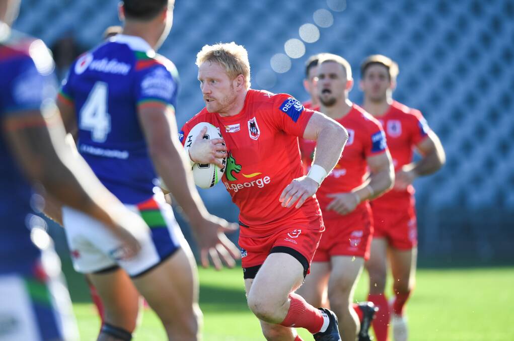 PRESSURE: James Graham has shrugged off criticism. Picture: NRL Imagery