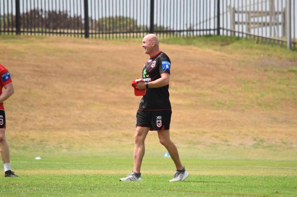 LOOKING FORWARD: Dragons coach Paul McGregor is looking to the future after a forgettable 2019 campaign. Picture: Dragons Media