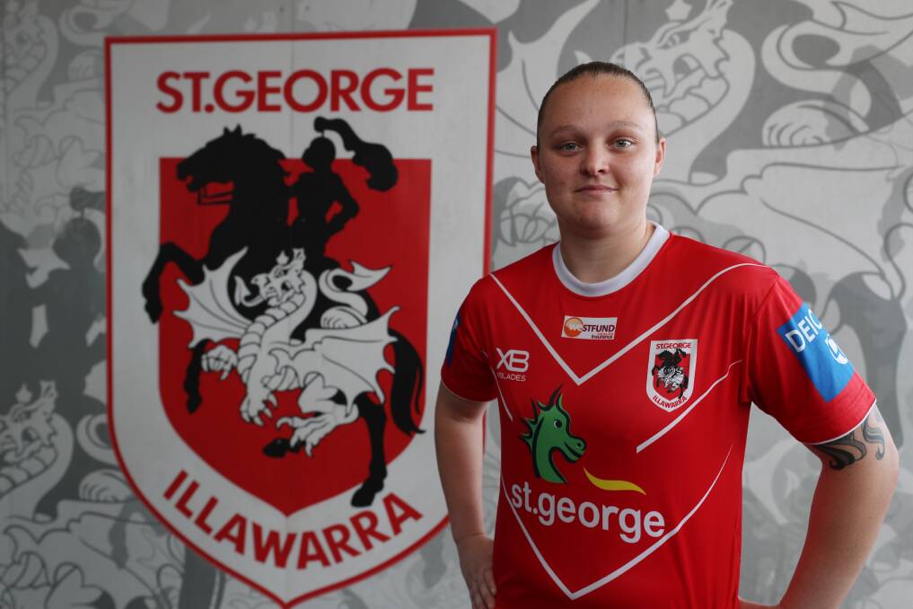 DEBUTANT: After several years chipping away on the fringes, Jade Etherden will pull on the Dragons jumper for the first time this weekend. Picture: Robert Peet