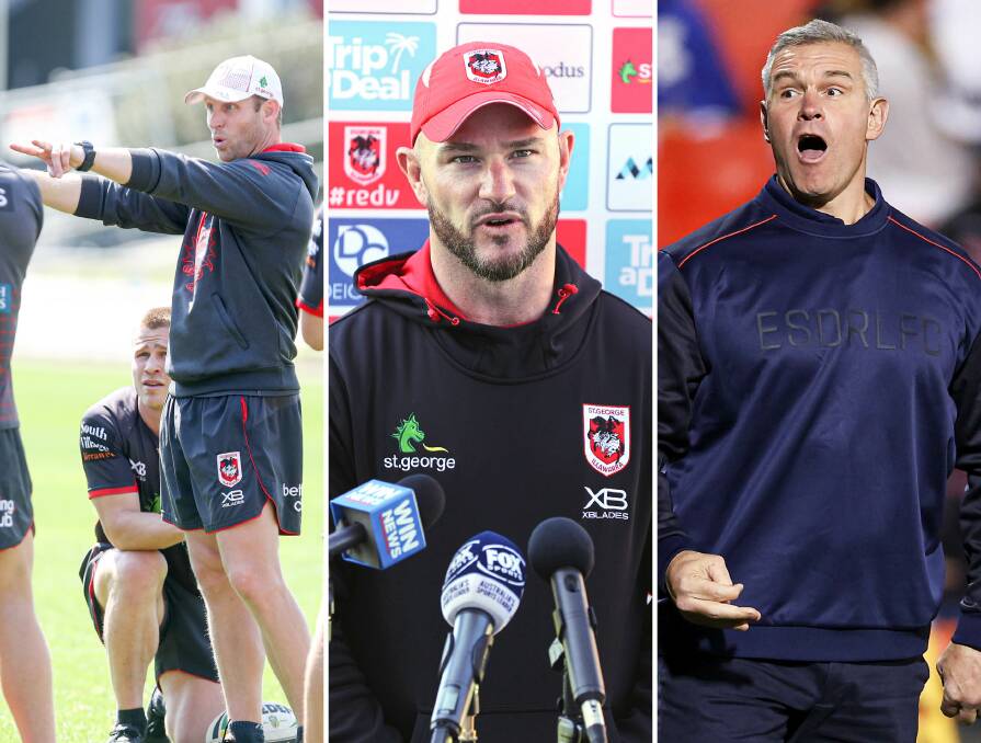 The Dragons coaching race is reportedly down to three club greats - Ben Hornby, Dean Young and Jason Ryles 