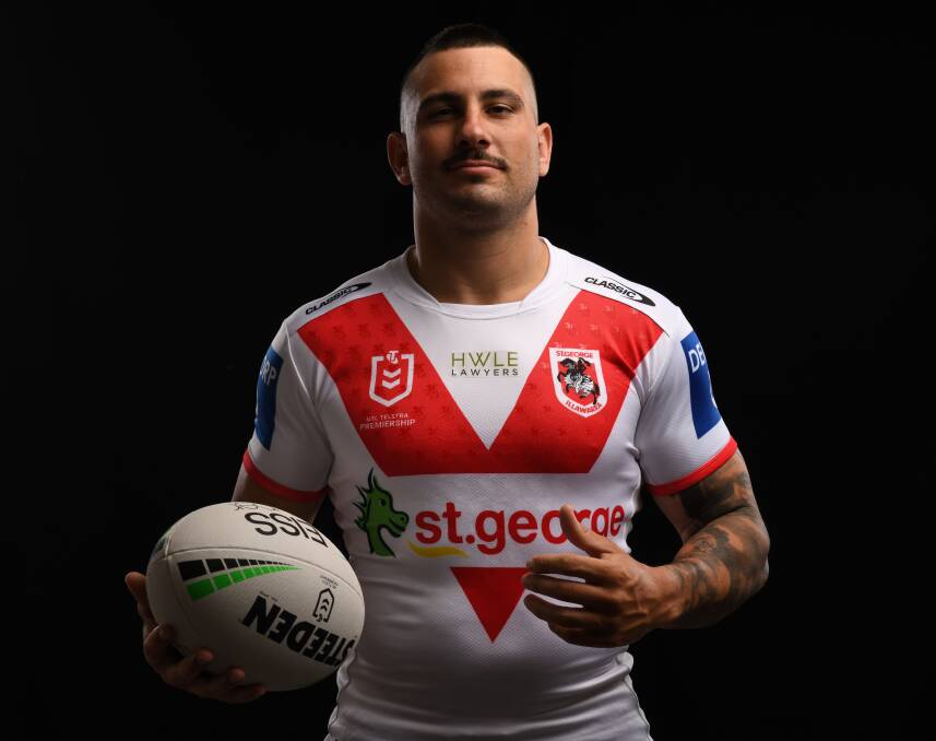 GOOD FIT: It's come much later than anyone expected, but Berkeley product Jack Bird is grateful to pull on the Red V for the first time in the NRL on Sunday. Picture: NRL Imagery