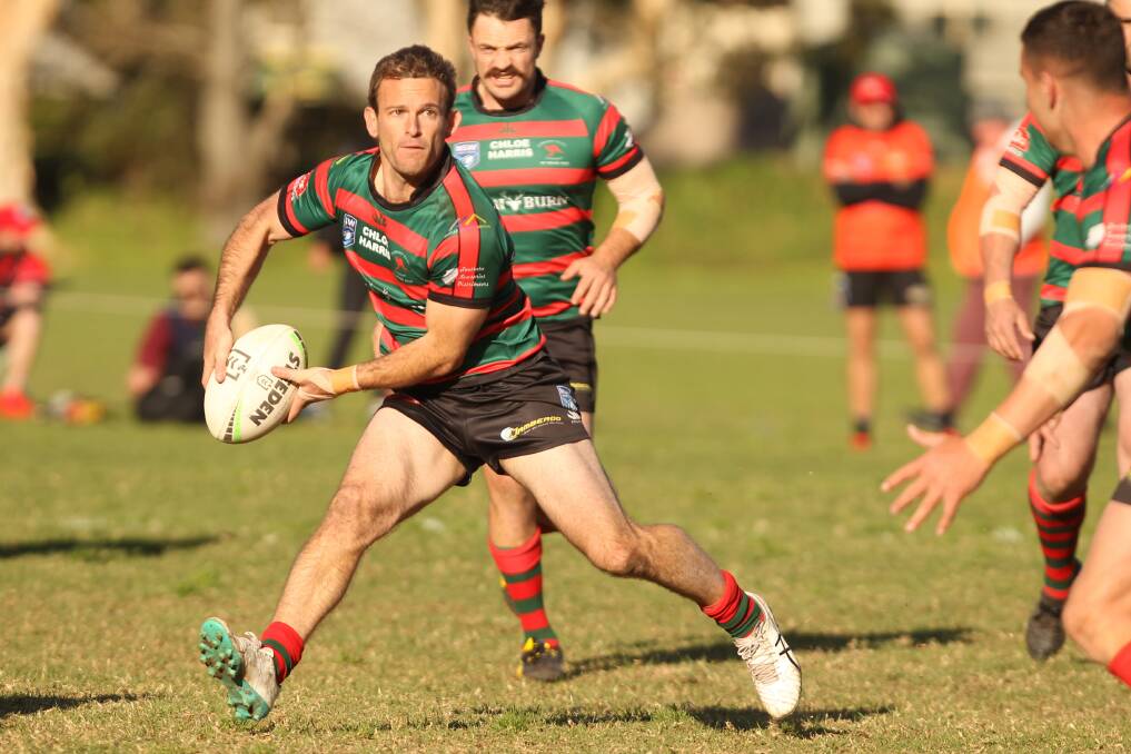 FRUSTRATED: Jamberoo captain Jono Dallas says ill-discipline cost his side in a 22-all draw with Gerringong. Picture: David Hall