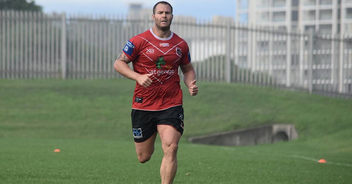 BACK HOME: Dragons returnee Trent Merrin will have no shortage of motivation on his return to the NRL this season. Picture: Dragons Media