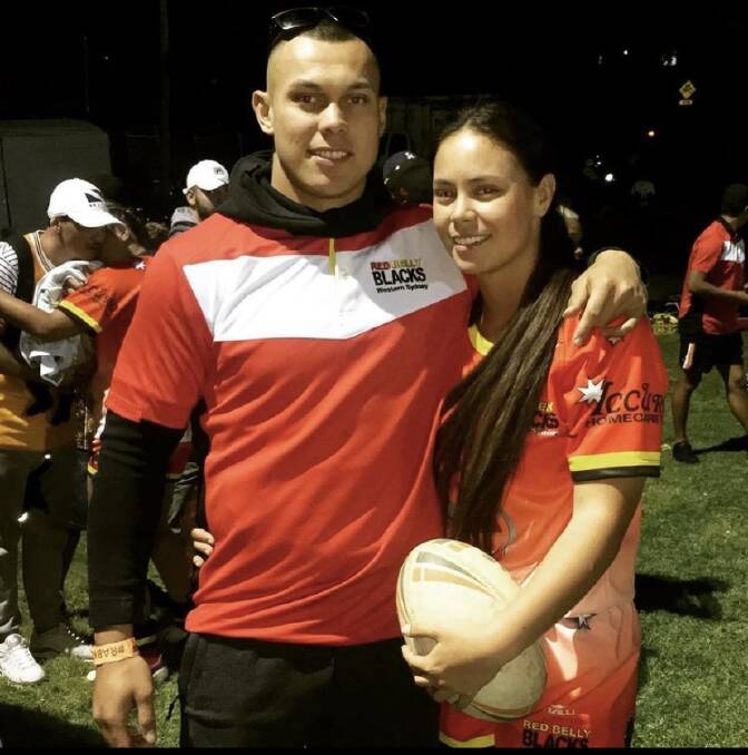 HISTORY: Tyrell and Taliah Fuimaono are the first brother-sister pairing to sign on with the same NRL club. Picture: supplied
