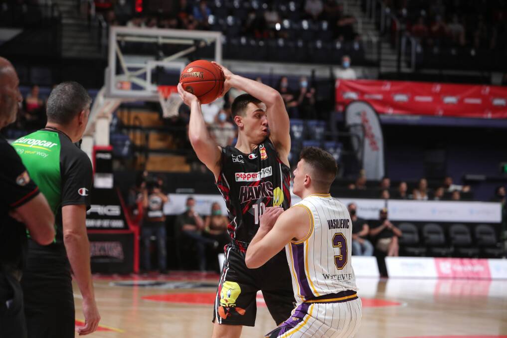 TOUGH SCHOOL: Justinian Jessup is looking far more comfortable with the physicality of the NBL in his second season in Australia. Picture: Sylvia Liber