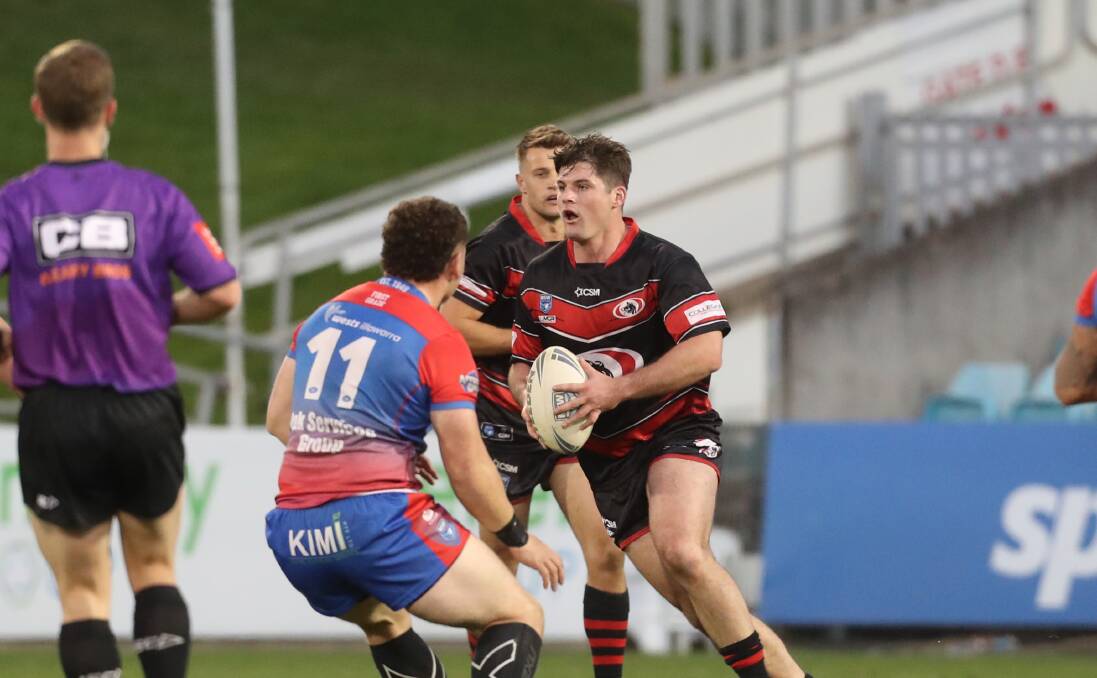 CLASS: Charly Runciman on the charge for Collegians on Saturday. Picture: Robert Peet