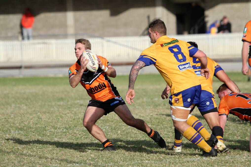 LIVEWIRE: Corey Willis has proven Helensburgh's trump attacking card at fullback this season. Picture: Helensburgh Tigers