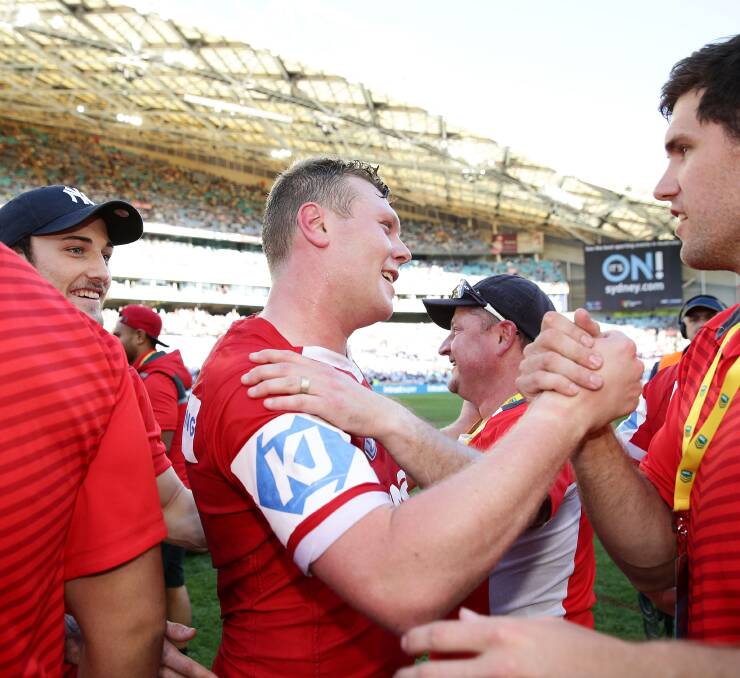 BEST ON GROUND: Drew Hutchison was man of the match in the Cutters's 54-12 win over Burleigh on Sunday. Picture: Getty Images