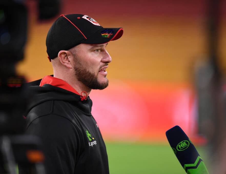 QUESTION MARK: It remains to be seen whether Dean Young will remain with the Dragons after being overlooked for the head-coaching role. Picture: NRL Imagery