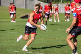 Jesse Marschke will make his NRL debut at age 26 for the Dragons on Saturday. Picture Dragons Media