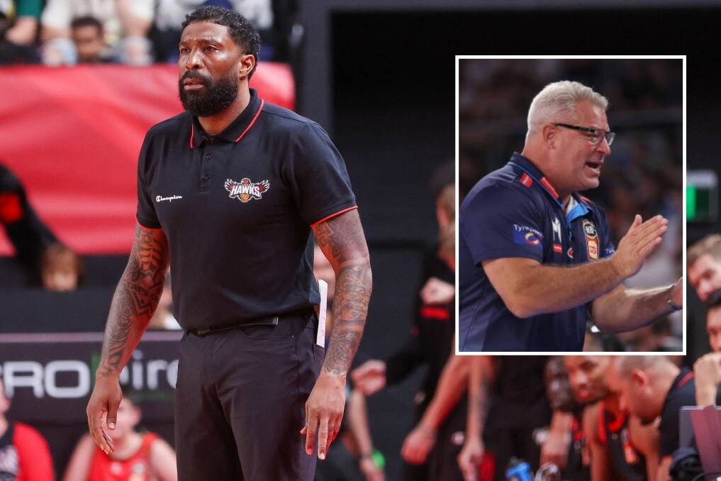 Justin Tatum fell short of NBL Coach of the Year honours on Monday night, Dean Vickerman collecting the honour. Picture by Sylvia Liber