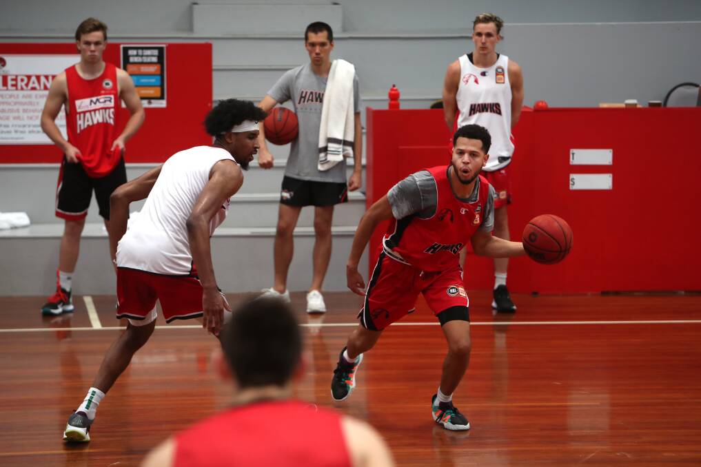 ON THE MOVE: The Hawks will shift to Albury on Boxing Day amid further uncertainty around border closures as NBL tip-off looms. Picture: Sylvia Liber