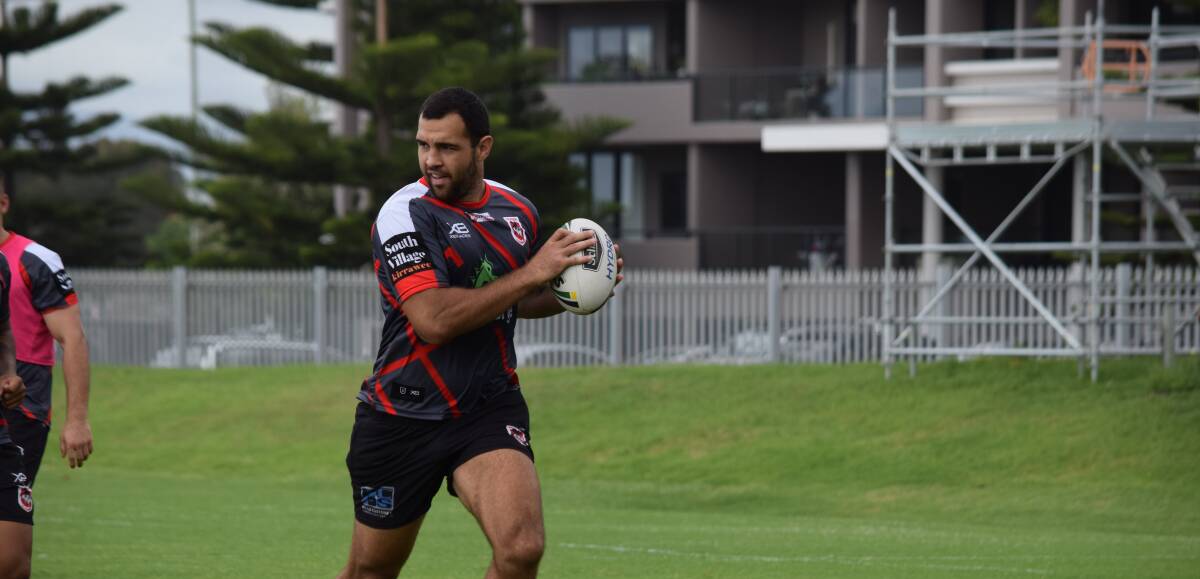 STEPPING UP: Dragons prop Josh Kerr is confident he can make a long-awaited NRL debut in 2019. Picture: Dragons Media