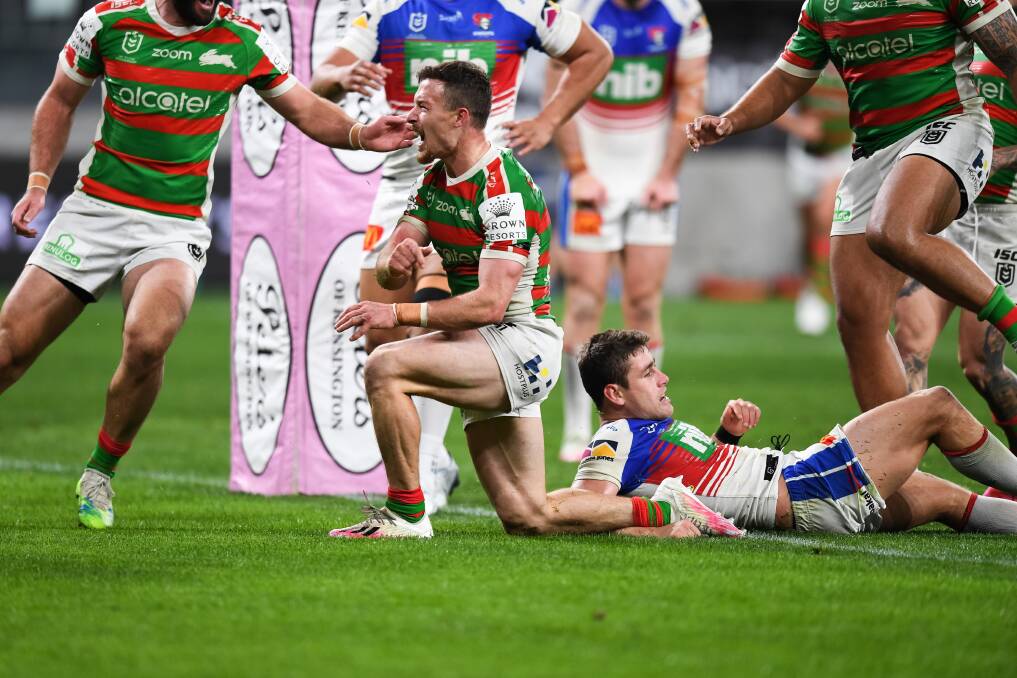 RISE: Souths hooker Damien Cook went from fringe dweller to Test star via semi-professional ranks. Picture: NRL Imagery