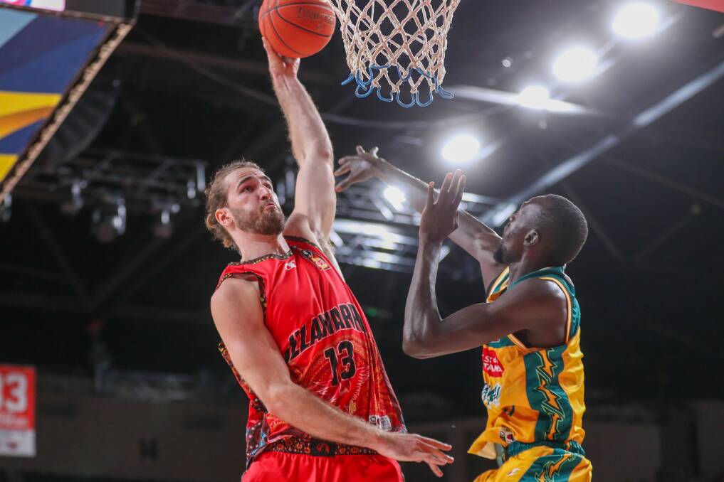 Sam Froling claimed the NBL Next Generation award on Monday night. Picture by Adam McLean 