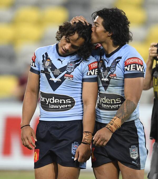 LET THEM PLAY: The likes of Jarome Luai and Brian To'o should be entitled to represent Samoa without having their passion for the NSW jumper questioned. Picture: Getty Images