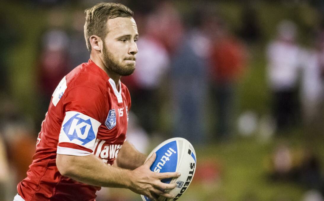 STANDOUT: Illawarra fullback Adam Quinlan is hopeful a man of the match performance in the Cutters ISP grand final win and a good effort in Sunday's State Championship, will attract the interest of NRL clubs. Picture: Blake Edwards
