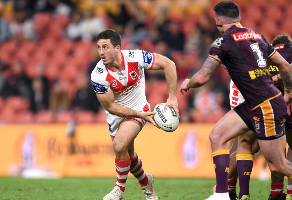 SHIFT: Ben Hunt will play in two stints against the Titans on Friday. Picture: NRL Imagery