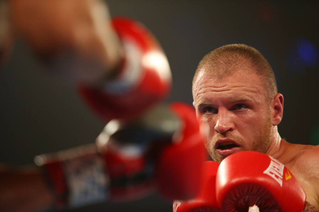 FOCUS: Mark Lucas staying "in the present" as he resumes his boxing career. Picture: Getty Images