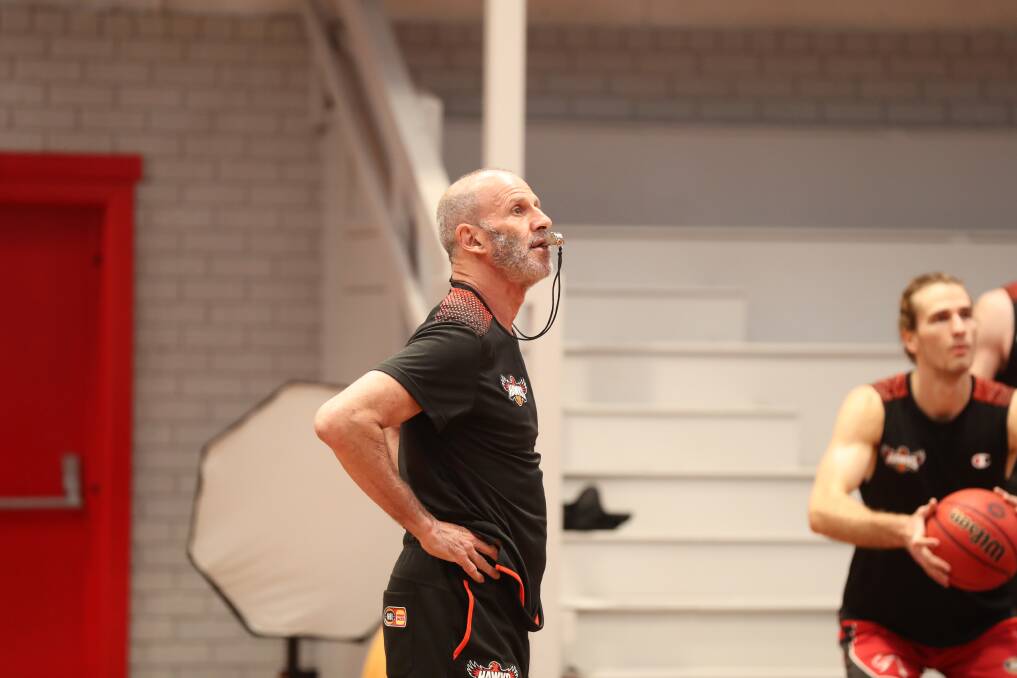 GOOD TIMING: Hawks coach Brian Goorjian's search for a third import has narrowed over the last week. Picture: Robert Peet
