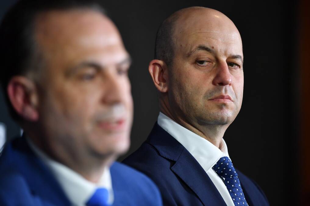 GONE: NRL CEO Todd Greenberg fell on his sword on Monday. Picture: NRL Imagery