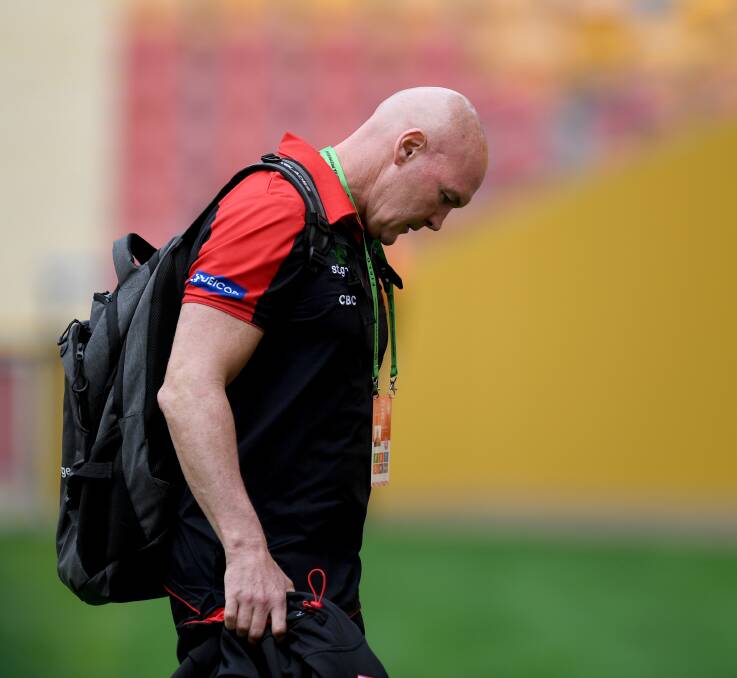 WALKED: Dragons coach Paul McGregor will step down following Friday's clash with Parramatta. Picture: NRL Imagery