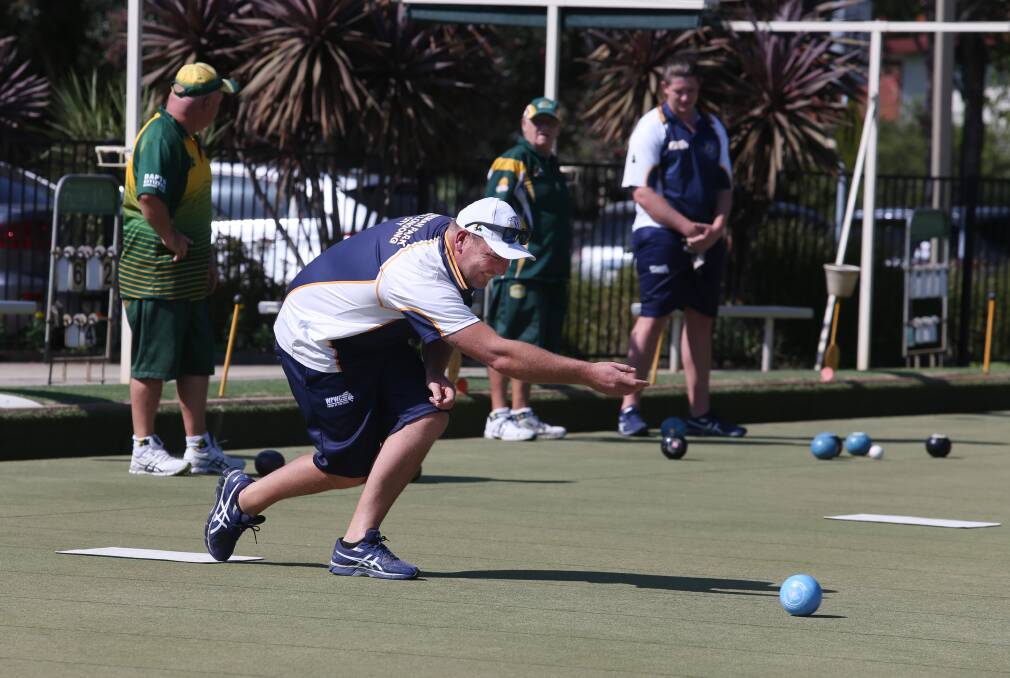 Rep duty: Wiseman Park recruit Shane Pascoe will skip a Probables rink in his first Phil Bushby Shield appearance at Towradgi Bowling Club. Picture: Rob Peet 