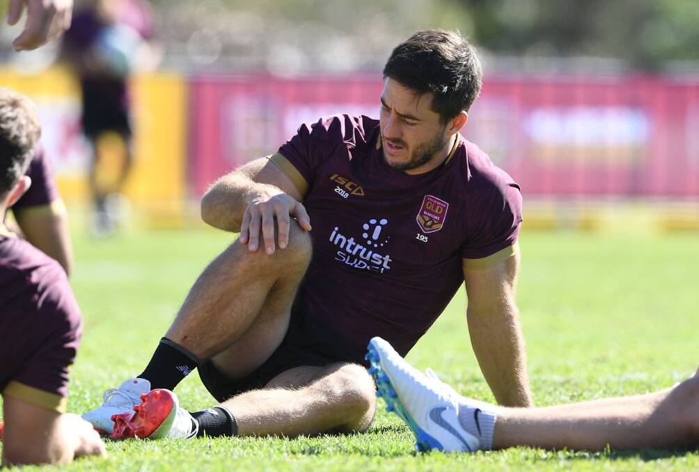 TOUGH STRETCH: The 2018 State of Origin Series was an emotional roller coaster for Dragons half Ben Hunt. Picture: AAP