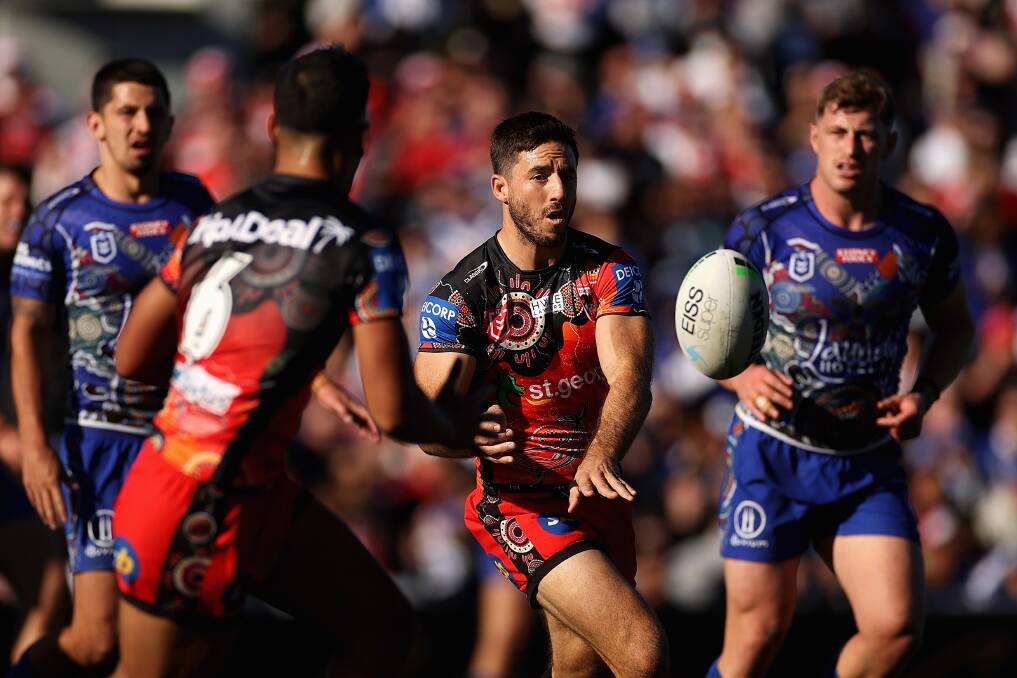 Quandary: Anthony Griffin is confident the Dragons have the depth to cover the absence of skipper Ben Hunt (pictured) through the Origin period. Picture: Getty Images