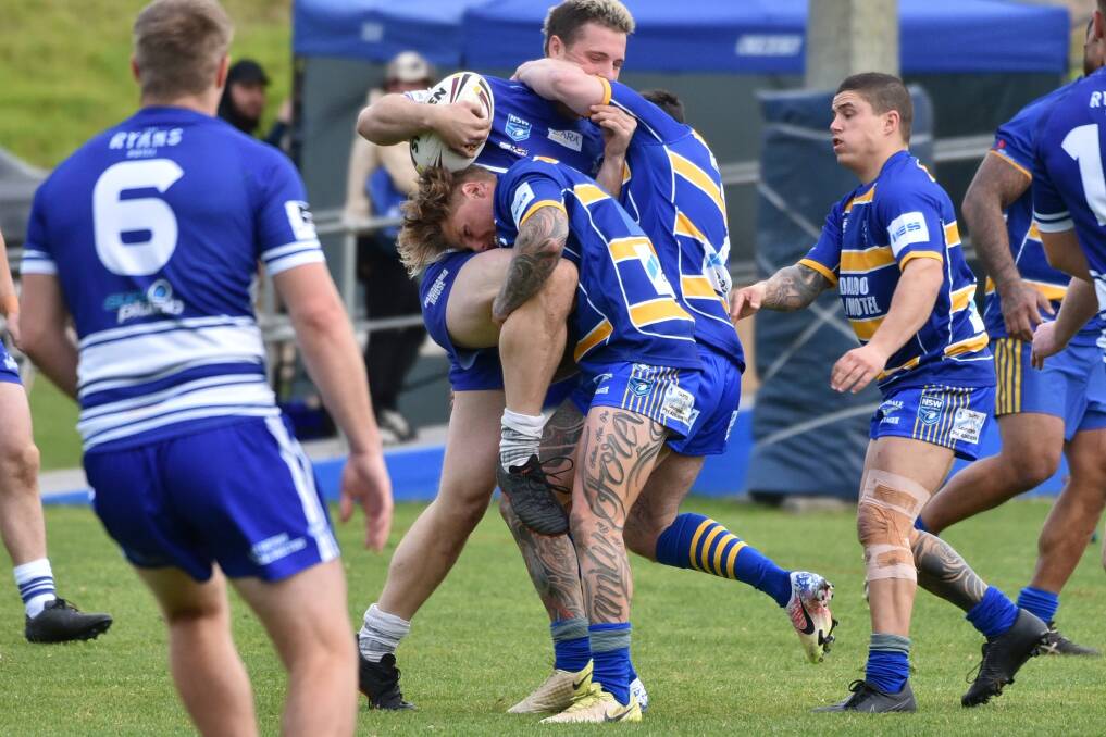 AT IT AGAIN: Sunday's grand final will be the third meeting between Thirroul and Avondale. Picture: Greg Rigby Sports Phtography