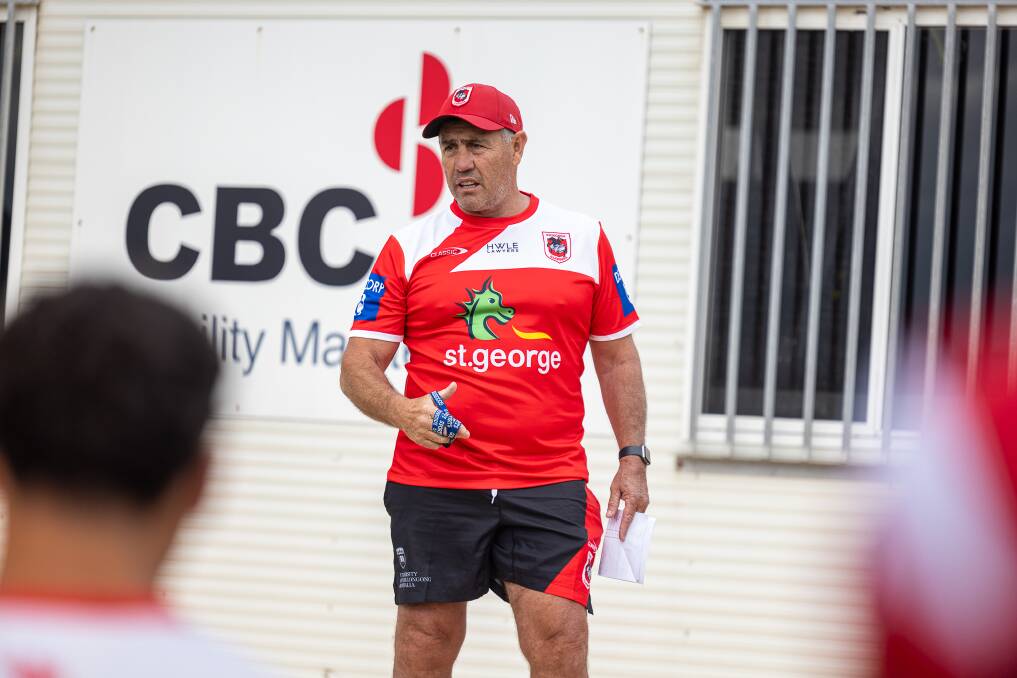 Shane Flanagan has hit the ground running since being appointed Dragons coach. Picture: Dragons Media