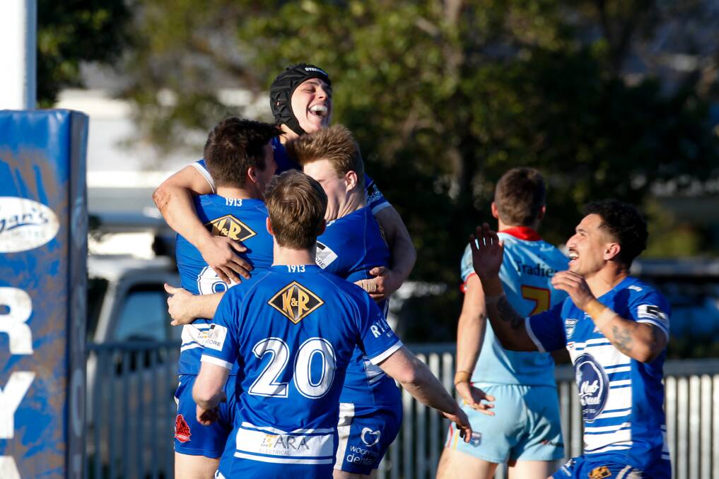 HOW GOOD: The minor premiership is Thirroul's to lose after the Butchers saw off De La Salle on Saturday. Picture: Anna Warr