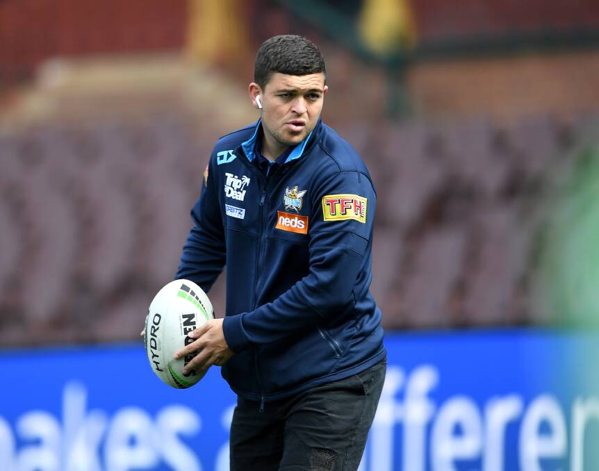 BACK IN ACTION: Ash Taylor returned from personal leave last week. Picture: NRL Photos
