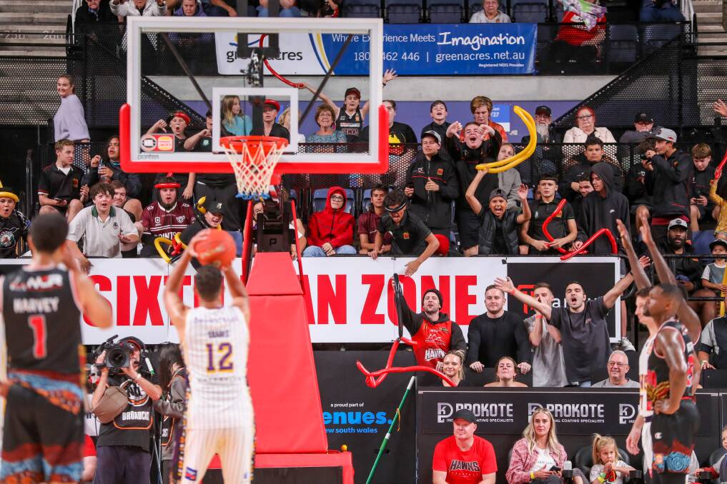 Hawks fans can expect the same scrutiny over crowd numbers come season's end, but the NBL needs to own up to the absurd unfairness when it comes to scheduling. Picture by Adam McLean