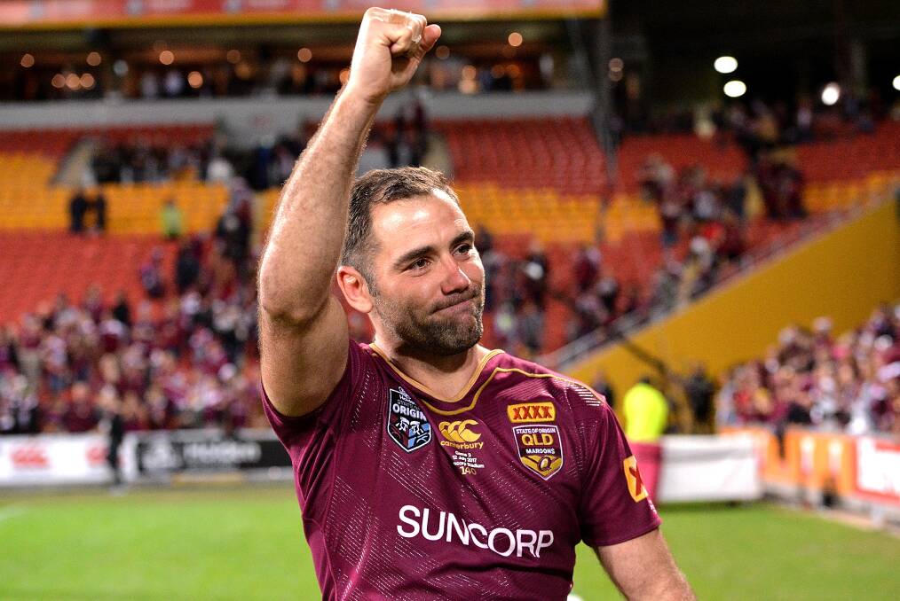 INFLUENTIAL: Cameron Smith produced an out of the box performance for Queensland on Wednesday night. Picture: Getty Images