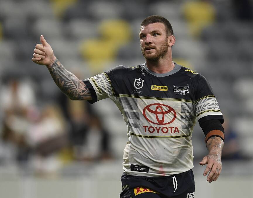 ON THE MOVE: Josh McGuire will join the Dragons immediately after being released by the Cowboys. Picture: Getty Images