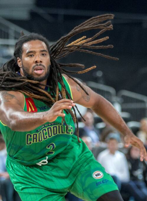JETT POWER: New Hawks signing Jordair Jett in action for Townsville during the 2015-16 season. Picture: Mike Connolly. 