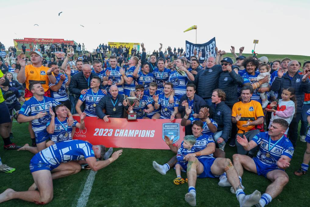 Thirroul claimed it's first premiership crown since 2014 with a 24-18 win over Collegians on Saturday. Picture by Adam McLean