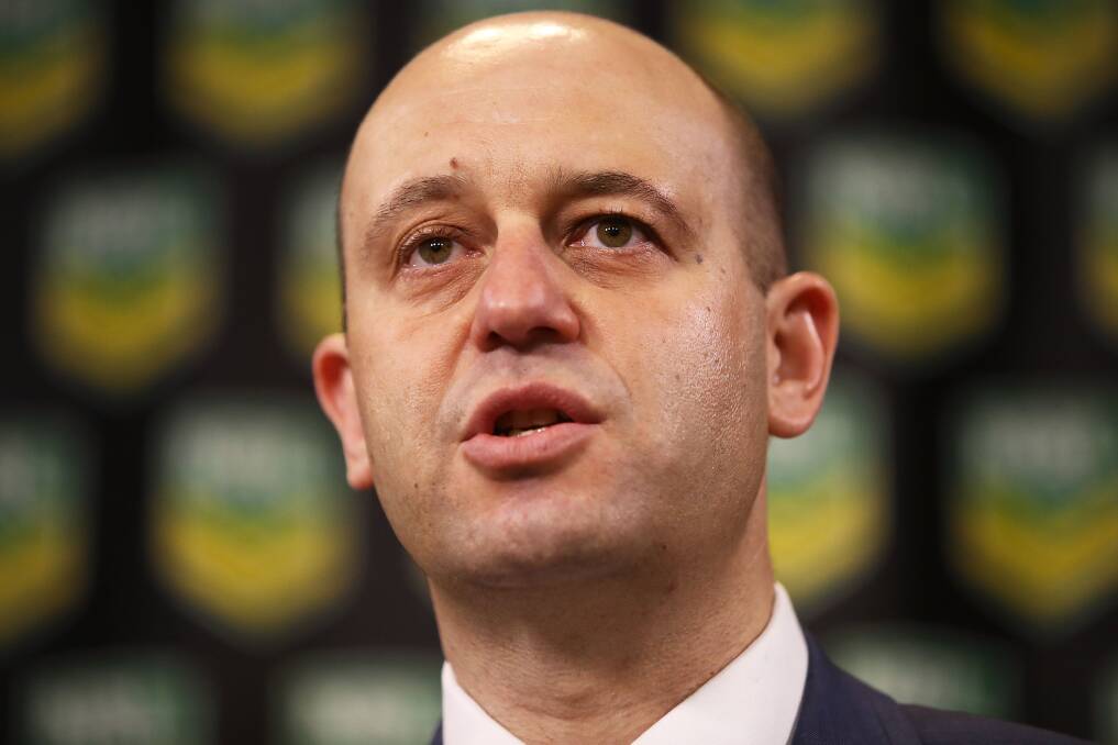 NRL CEO Todd Greenberg issued $350,000 worth of fines on Monday.