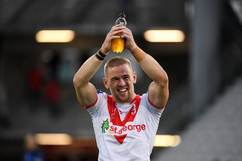 UPTURN: Matt Dufty hasn't looked back since a season-turning performance against the Sharks five weeks ago. Picture: NRL Imagery