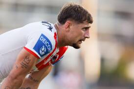Zac Lomax has been named to return to the centres for the Dragons on Friday. Picture by Anna Warr 