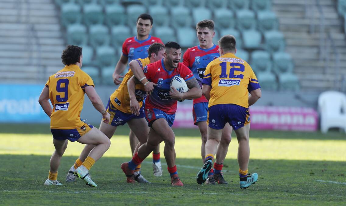 HARD SLOG: Wests halfback Justin Rodrigues says the Devils have waited three long years for a shot at grand final redemption. Picture: Robert Peet