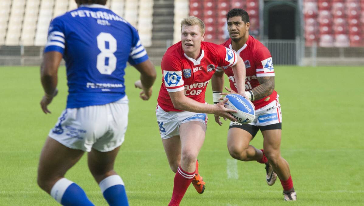 CENTRE STAGE: Leading the Cutters to a title will boost Drew Hutchison's chances of claiming the Dragons No.7 in 2017. Picture: Blake Edwards